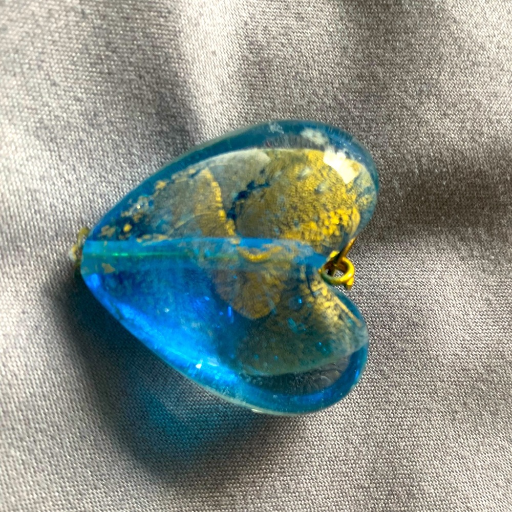 Italian Handcrafted Marino Glass Pendant